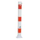 Absperrpfosten aus Vierkant-Stahlrohr 70x70 mm, umlegbar...