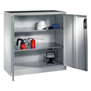 CP Stahlschrank 8530-000 S10112 lichtgrau 2 Fachböden 120,0 x 40,0 x 120,0 cm, aufgebaut, 1 St.