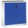 CP Stahlschrank 8531-000 S10148 lichtgrau, enzianblau 2 Fachböden 120,0 x 50,0 x 120,0 cm, aufgebaut, 1 St.