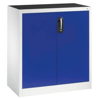 CP Stahlschrank 8821-000 S10203 lichtgrau, enzianblau 1 Fachboden 93,0 x 50,0 x 100,0 cm, aufgebaut, 1 St.