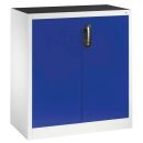 CP Stahlschrank 8821-000 S10203 lichtgrau, enzianblau 1...