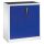 CP Stahlschrank 8821-000 S10203 lichtgrau, enzianblau 1 Fachboden 93,0 x 50,0 x 100,0 cm, aufgebaut, 1 St.
