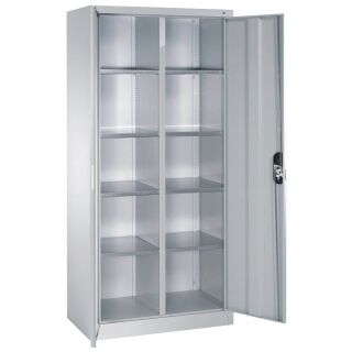 CP Stahlschrank 8921-311 S10192 lichtgrau 4 Fachböden 93,0 x 50,0 x 195,0 cm, aufgebaut, 1 St.