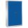 CP Stahlschrank 08930-00 S10009 lichtgrau, enzianblau 4 Fachböden 120,0 x 40,0 x 195,0 cm, aufgebaut, 1 St.