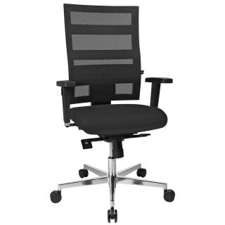 Topstar Bürostuhl Sitness X-Pander Plus, SI959WGT200 Stoff schwarz, Gestell alu