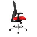 Topstar Bürostuhl Sitness X-Pander Plus, SI959WGT310 Stoff rot, Gestell alu
