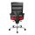 Topstar Bürostuhl Sitness X-Pander Plus, SI959WGT310 Stoff rot, Gestell alu