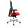 Topstar Bürostuhl Sitness X-Pander Plus, SI959WGT310 Stoff rot, Gestell alu
