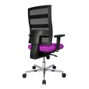 Topstar Bürostuhl Sitness X-Pander Plus, SI959WGT330 Stoff lila, Gestell alu