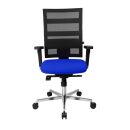Topstar Bürostuhl Sitness X-Pander Plus, SI959WGT380 Stoff blau, Gestell alu