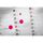 AVERY Zweckform Klebepunkte 3850 magenta Ø 10,0 mm, 800 St.