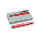 LAMY Tintenpatronen für Füller T10 rot, 5 St.