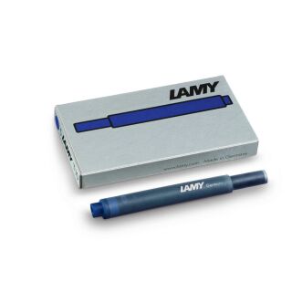 LAMY Tintenpatronen für Füller T10 blau/schwarz, 5 St.