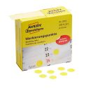 AVERY Zweckform Klebepunkte 3852 gelb Ø 10,0 mm,...