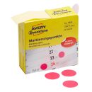 AVERY Zweckform Klebepunkte 3854 magenta Ø 19,0...