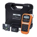 brother P-touch E110VP Beschriftungsgerät schwarz,...