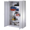 CP Stahlschrank 8932-00 S10600 lichtgrau 4 Fachböden...