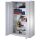 CP Stahlschrank 8932-00 S10600 lichtgrau 4 Fachböden 120,0 x 60,0 x 195,0 cm, aufgebaut, 1 St.