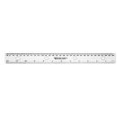 WESTCOTT Lineal 31,0 cm, transparent