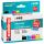 edding EDD-449 schwarz, cyan, magenta, gelb Druckerpatronen kompatibel zu brother LC-123BK/C/M/Y, 4er-Set