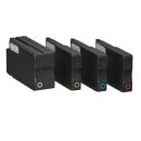 edding EDD-427 schwarz, cyan, magenta, gelb Druckerpatronen kompatibel zu HP 950XL + 951XL (C2P43AE), 4er-Set
