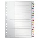 LEITZ Ordnerregister DIN A4 Vollformat, Überbreite...