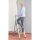 WENKO Klapptritt silber 3 Stufen, H: 119,0 cm