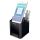 LEITZ Stiftehalter Duo Colour schwarz/grau Polystyrol 2 Fächer 9,0 x 10,1 x 10,0 cm