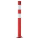 Absperrpfosten aus Vierkant-Stahlrohr 70x70 mm, umlegbar...