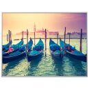 PAPERFLOW Wandbild Venedig, Aluminium, Kunstglas