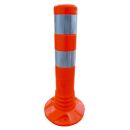 Flexipfosten orange, Ø 80 mm, 1000 mm hoch