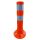 Flexipfosten orange, Ø 80 mm, 1000 mm hoch