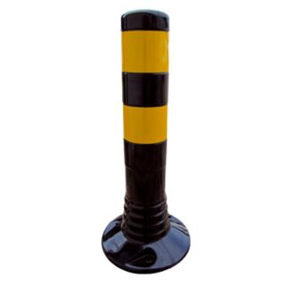 Flexipfosten schwarz, Ø 80 mm, 450 mm hoch