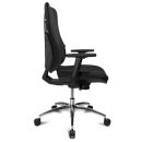 Topstar Bürostuhl Sitness Net Pro 100, NN39T T20 Stoff schwarz, Gestell alu