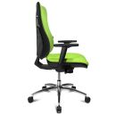 Topstar Bürostuhl Sitness Net Pro 100, NN39T T35 Stoff grün, Gestell alu