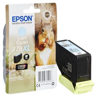 EPSON 378XL/T37954 (Eichhörnchen) light cyan Druckerpatrone
