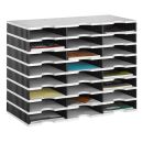 styro Sortierstation Styrodoc grau/schwarz mit 24...