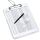 herlitz Klemmbrett easy orga 100436087 DIN A4 glasklar Kunststoff, 1 St.