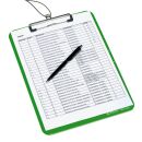 herlitz Klemmbrett easy orga 100436088 DIN A4 apfel...