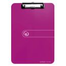 herlitz Klemmbrett easy orga 300000725 DIN A4 opak beere...