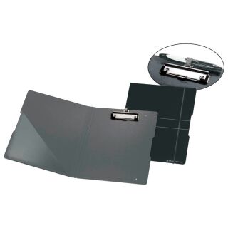herlitz Klemmbrettmappe easy orga 300000721 DIN A4 schwarz Kunststoff, 1 St.