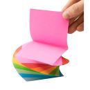 folia Regenbogen Notizzettel geleimt farbsortiert 7,5 x...