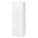 Gürkan Putzmittelschrank 112296 verkehrsweiß 4 Fachböden 60,0 x 50,0 x 180,0 cm, aufgebaut, 1 St.