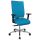 Topstar Bürostuhl Sitness 70, PS79BH W58 Stoff blau, Gestell alu