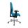 Topstar Bürostuhl Sitness 70, PS79BH W58 Stoff blau, Gestell alu