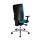 Topstar Bürostuhl Sitness 70, PS79BH W58 Stoff blau, Gestell alu