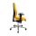 Topstar Bürostuhl Sitness 70, PS79BH W59 Stoff gelb, Gestell alu