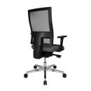 Topstar Bürostuhl Sitness 60, PS69BH W52 Stoff anthrazit, Gestell alu