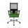 Topstar Bürostuhl Sitness 60, PS69BH W55 Stoff grün, Gestell alu
