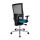 Topstar Bürostuhl Sitness 60, PS69BH W58 Stoff blau, Gestell alu